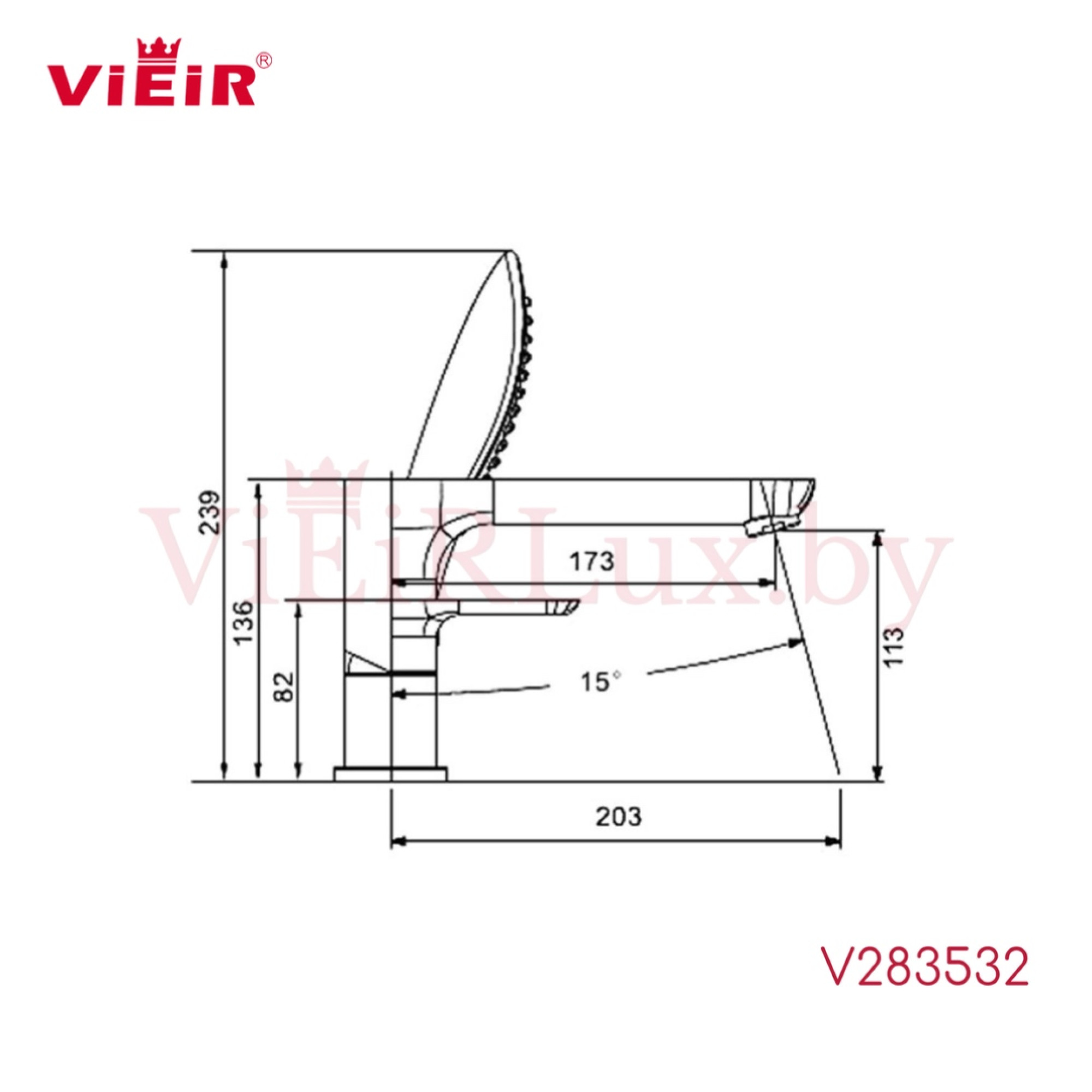Смеситель Vieir V283532 - фото2