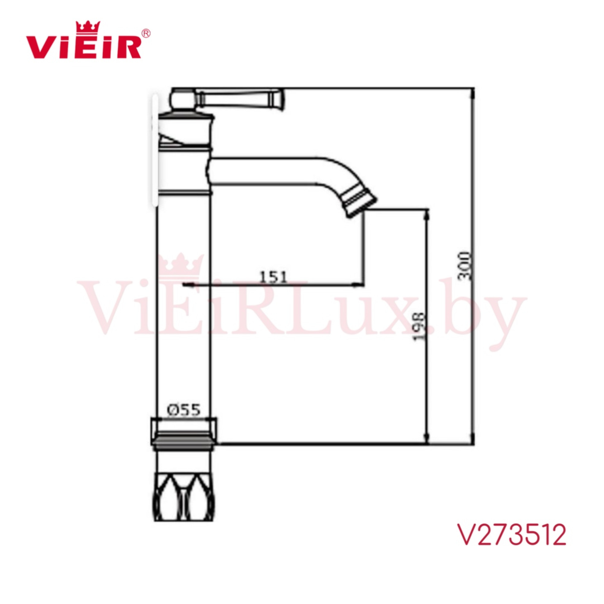 Смеситель Vieir V273512 - фото2