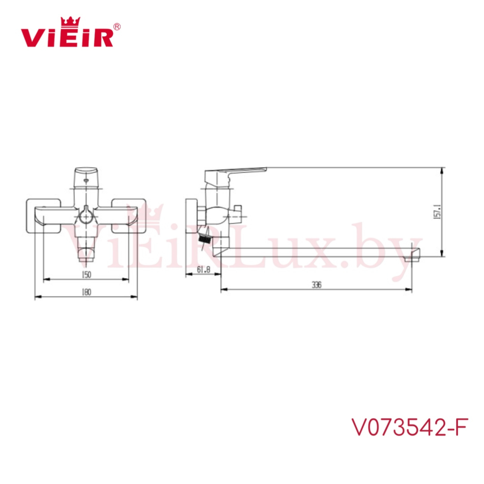 Смеситель Vieir V073542-F - фото2