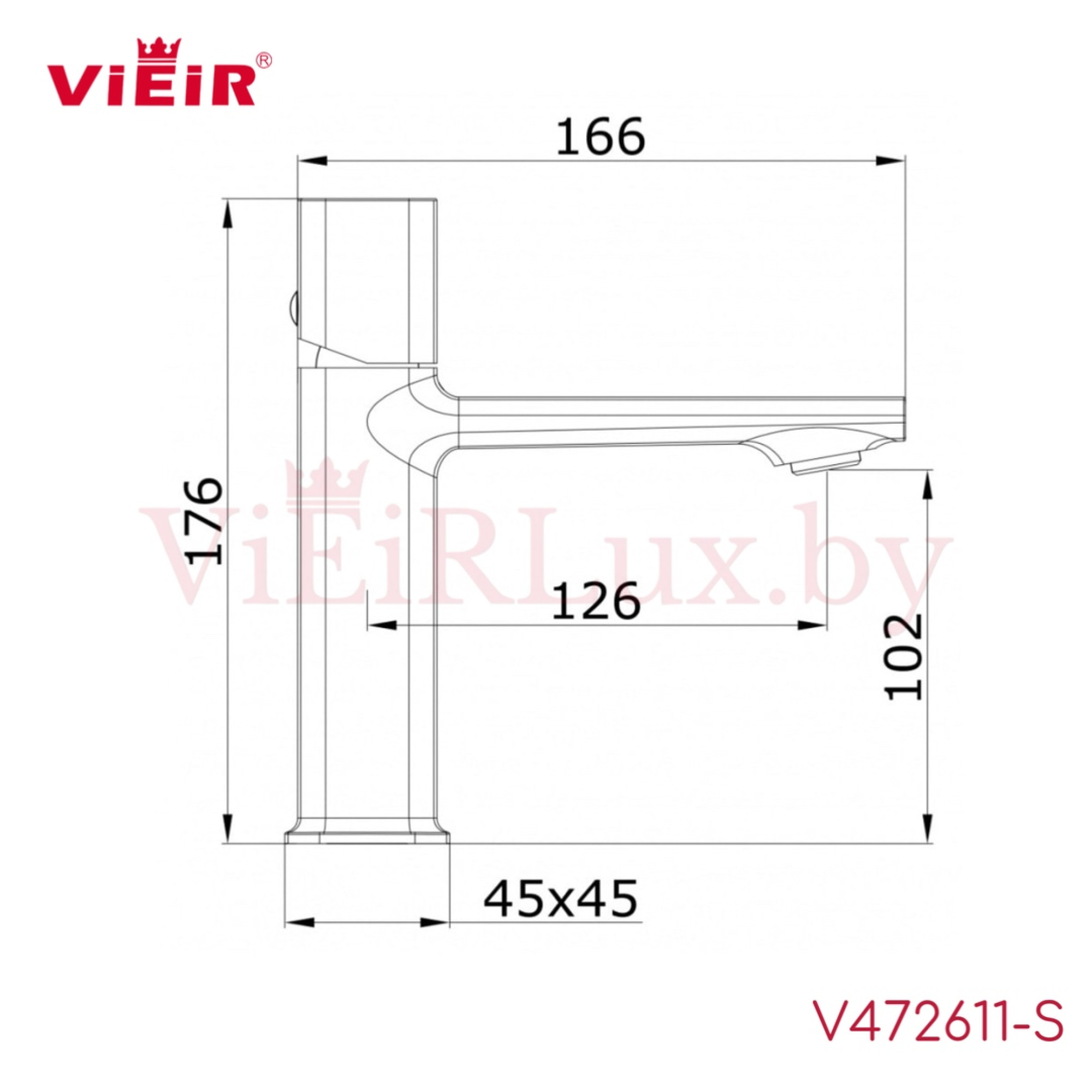 Смеситель Vieir V472611-S - фото2