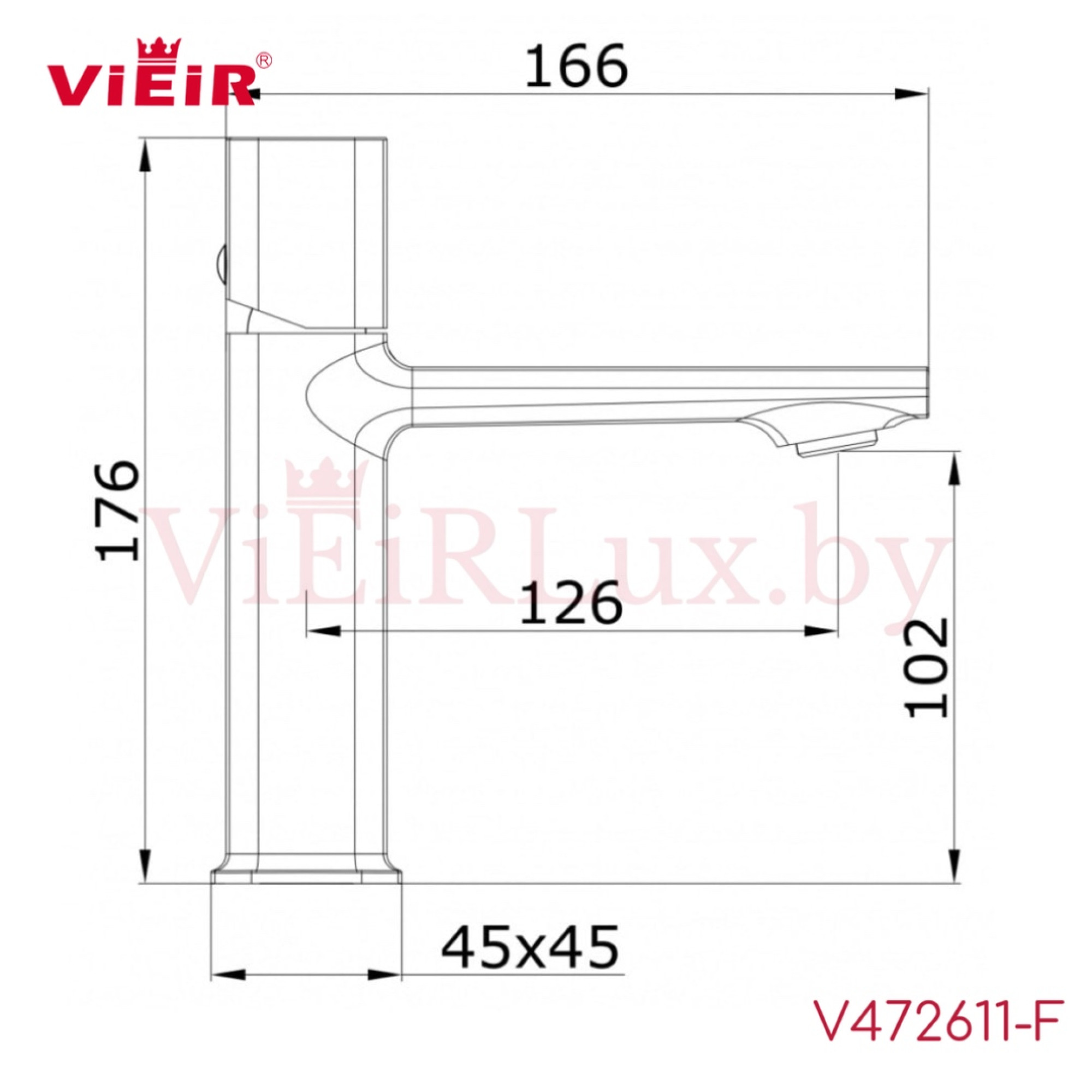 Смеситель Vieir V472611-F - фото2