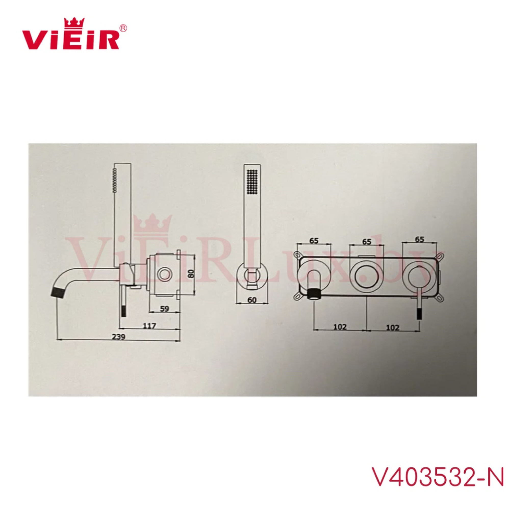 Смеситель Vieir V403532-N - фото2