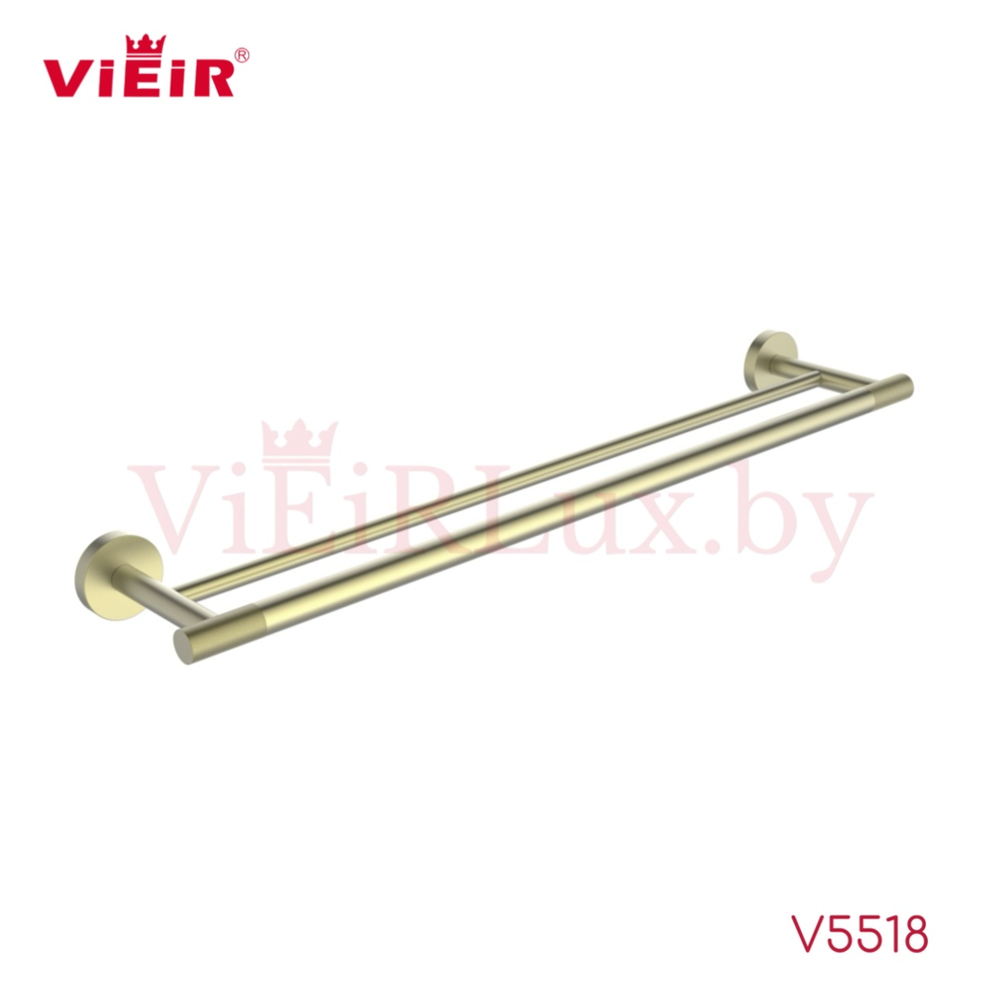 Полотенцедержатель Vieir 5518-S золото матовое - фото