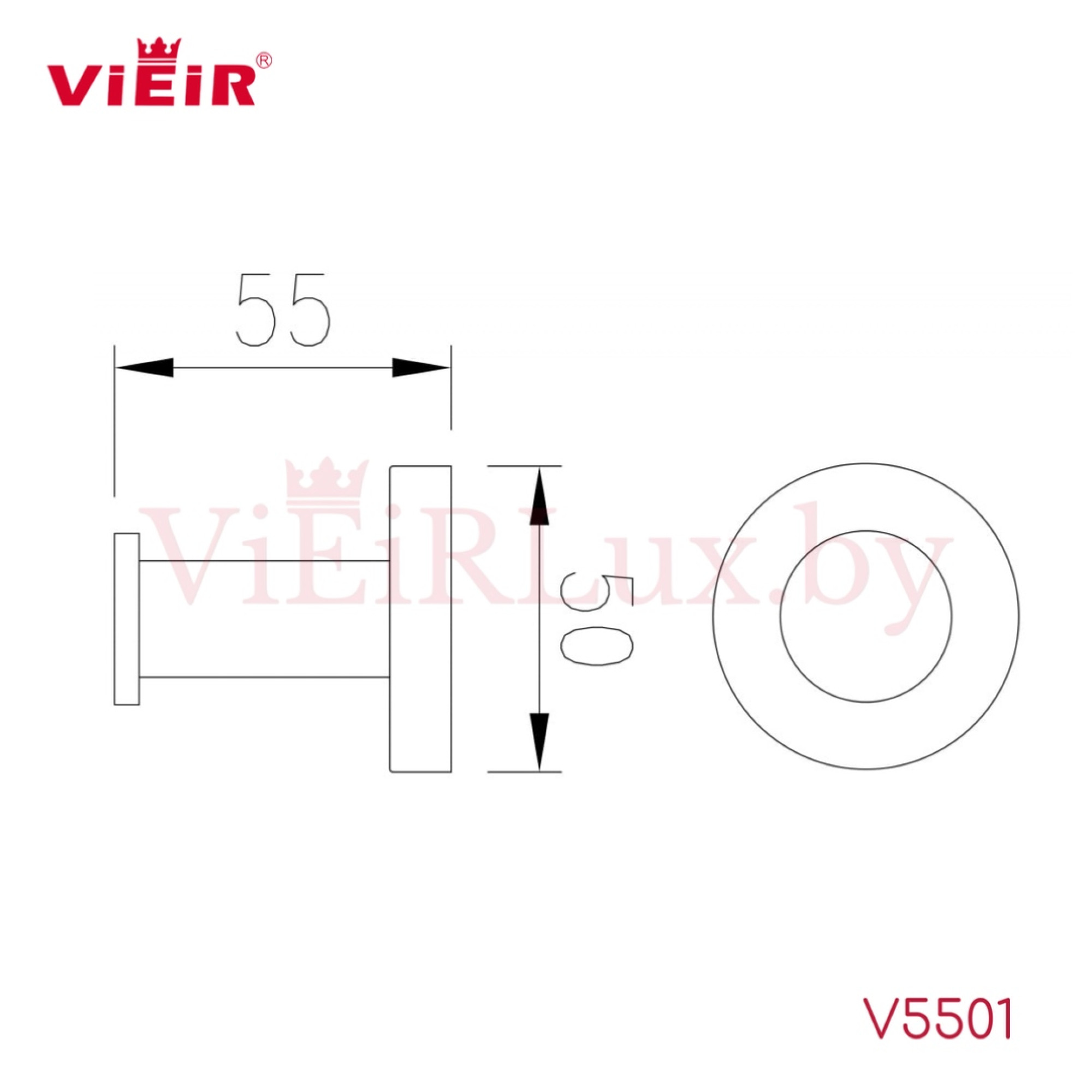 Крючок Vieir 5501-C - фото2