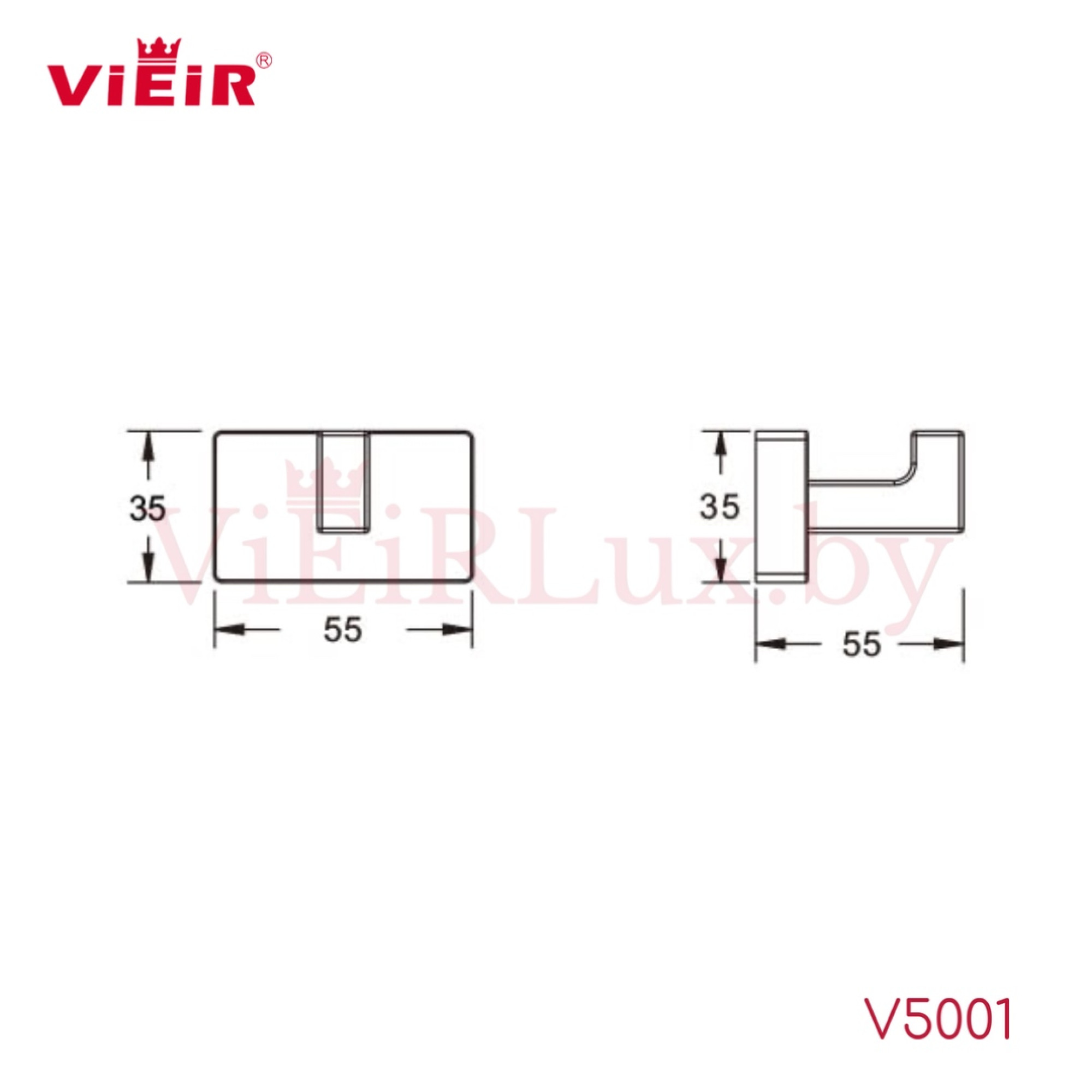 Крючок Vieir 5001-G - фото2