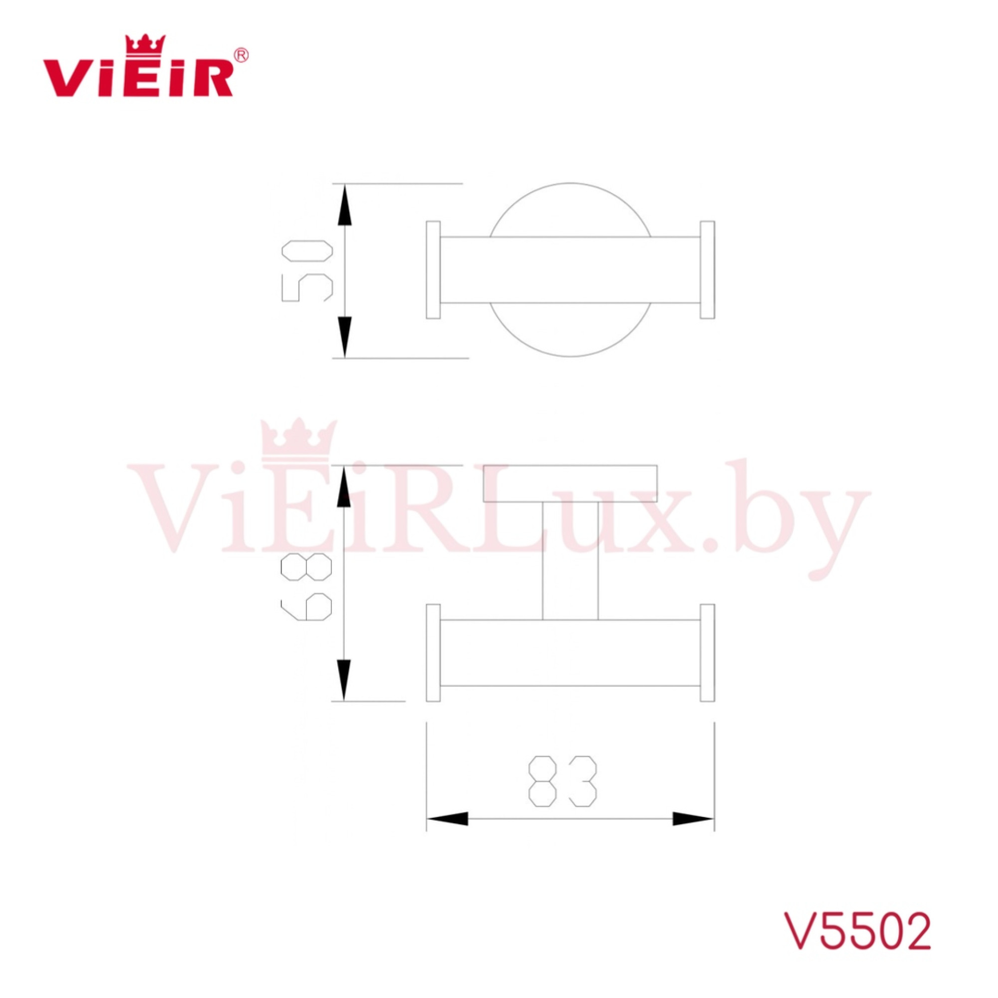 Крючок Vieir 5502 - фото2