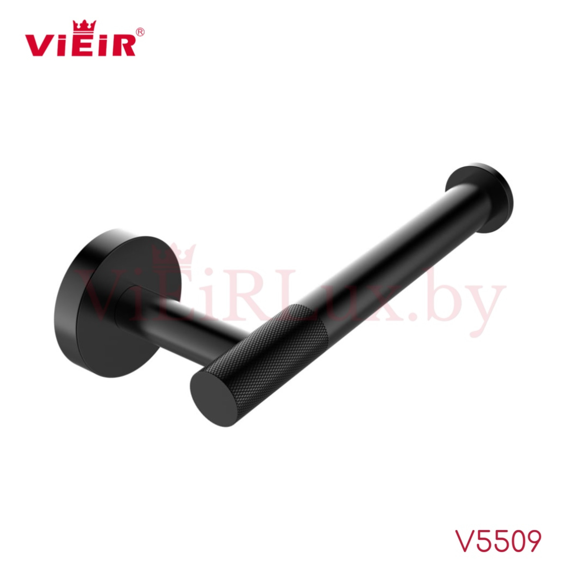 Держатель для туалетной бумаги Vieir 5509-C черный - фото