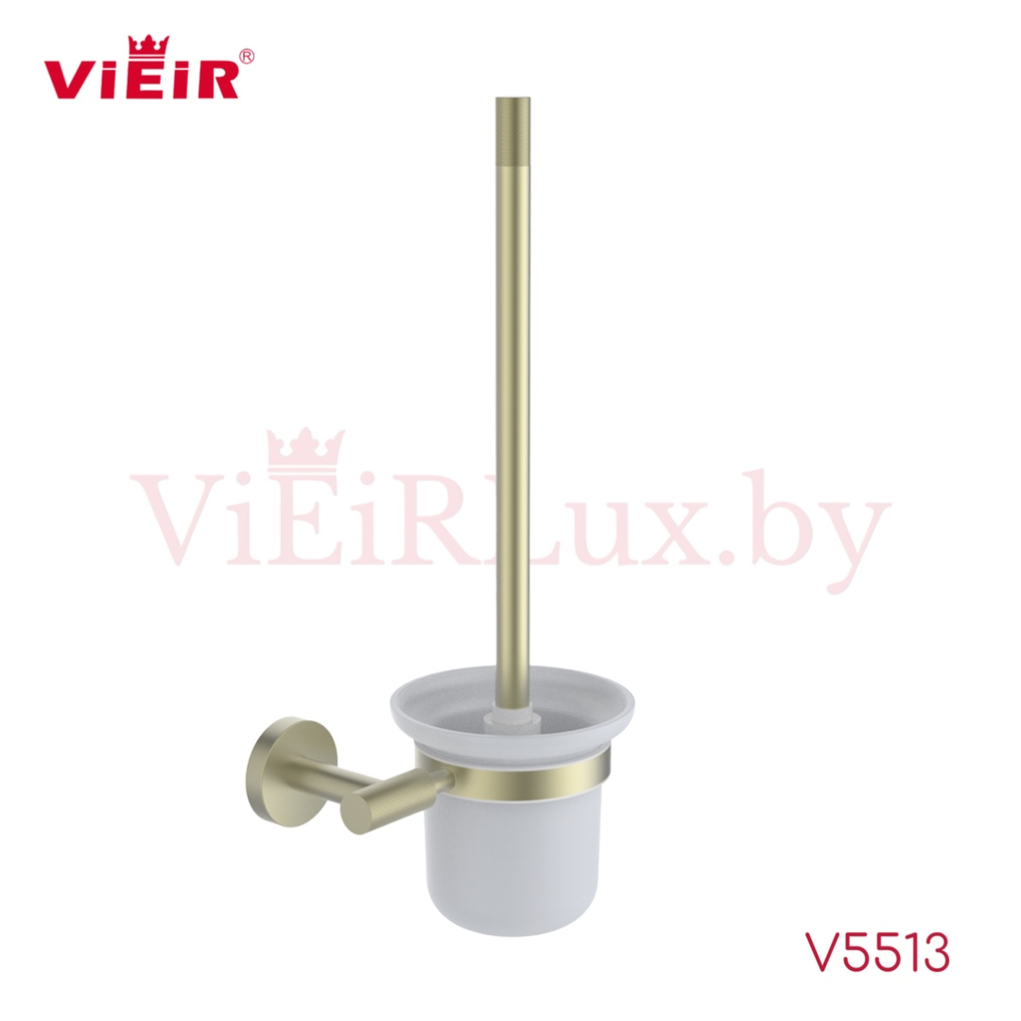 Ёршик Vieir 5513-S матовое золото - фото