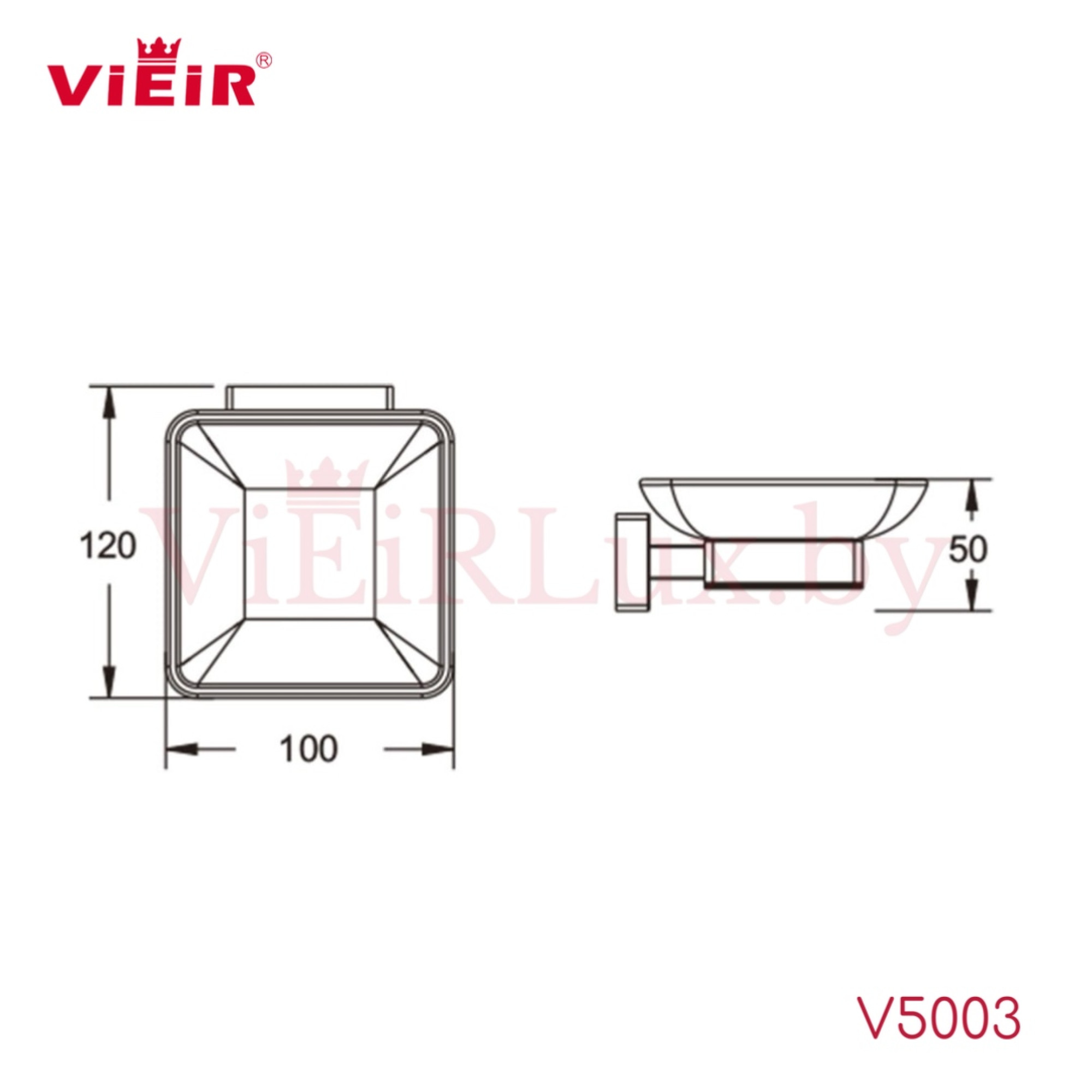 Мыльница Vieir 5003 - фото2