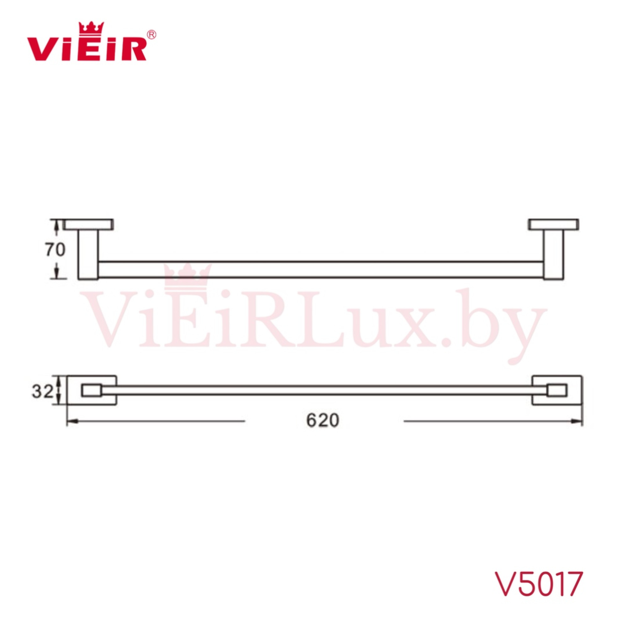 Полотенцедержатель Vieir 5017-C - фото2