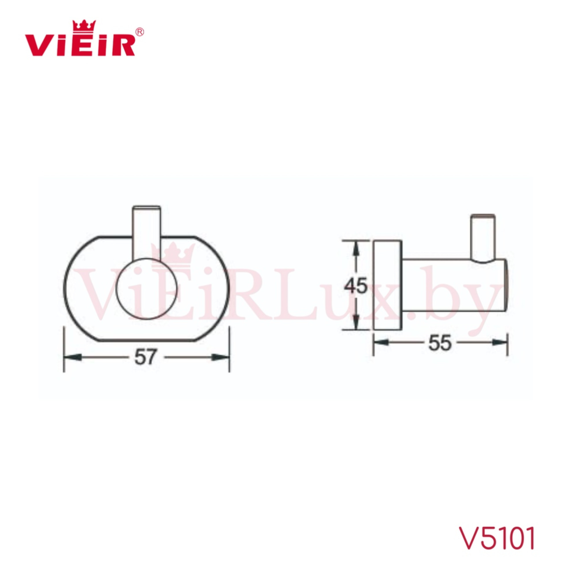Крючок Vieir 5101-C - фото2