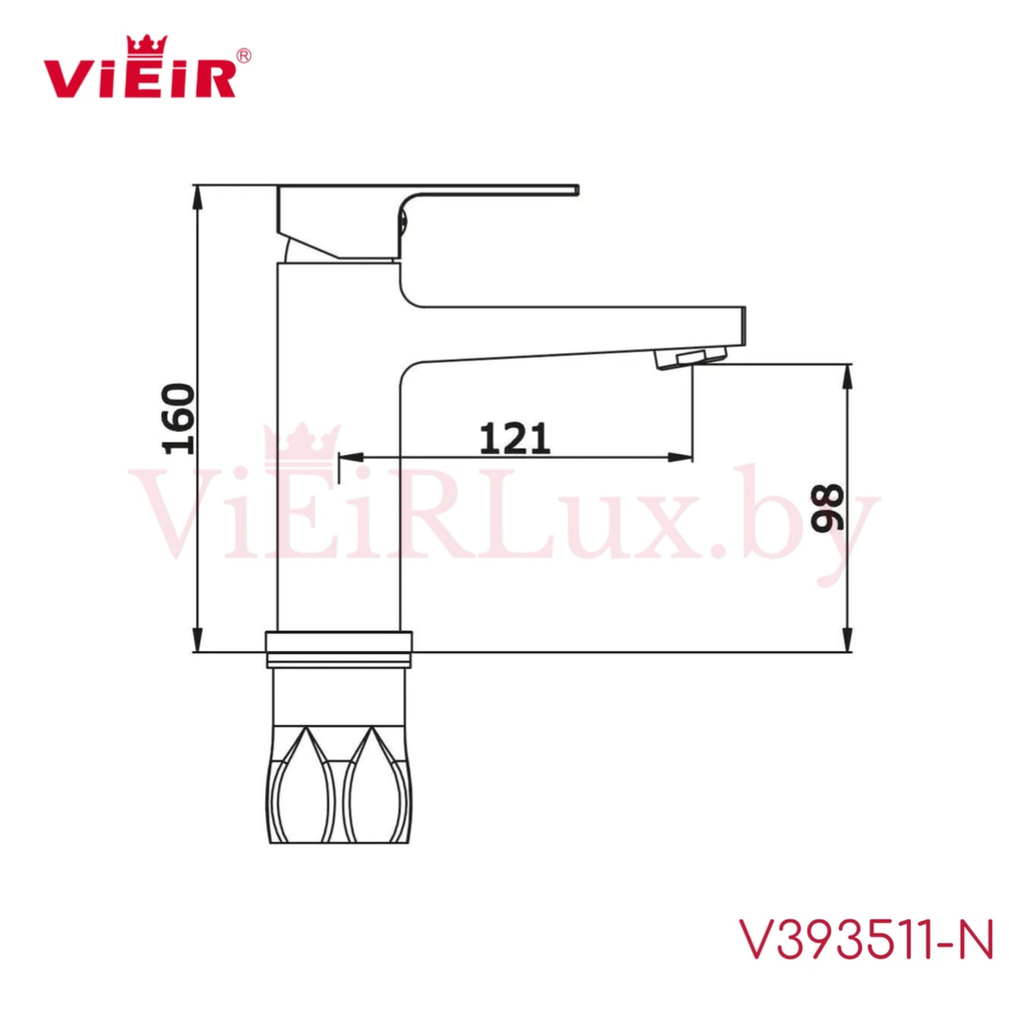 Смеситель Vieir V393511-N - фото2