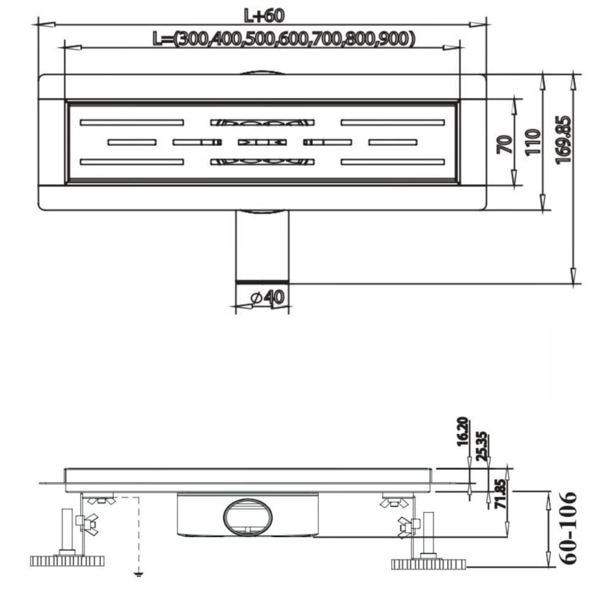 Трап Vieir DL80A-360 - фото8