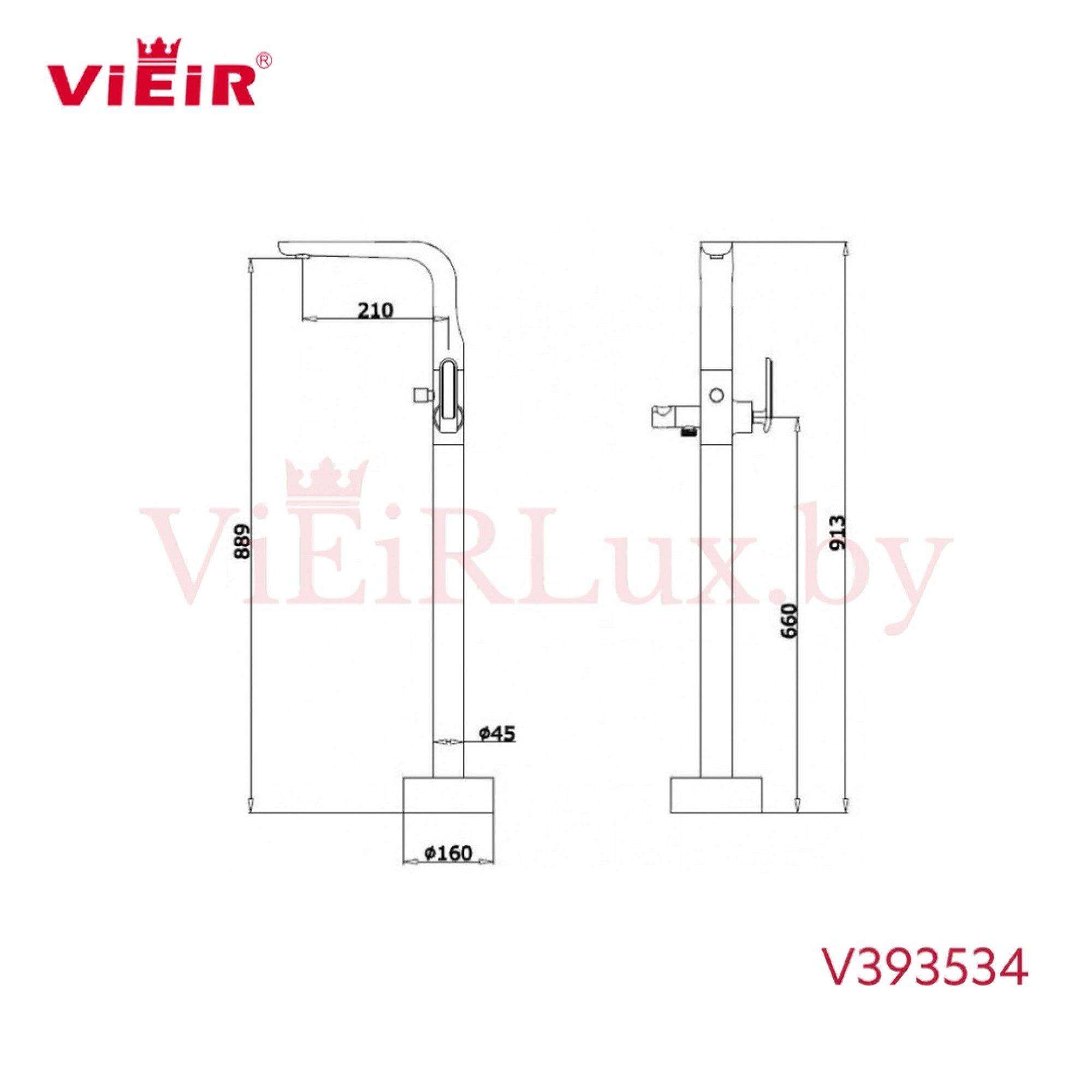 Смеситель Vieir V393534 - фото2