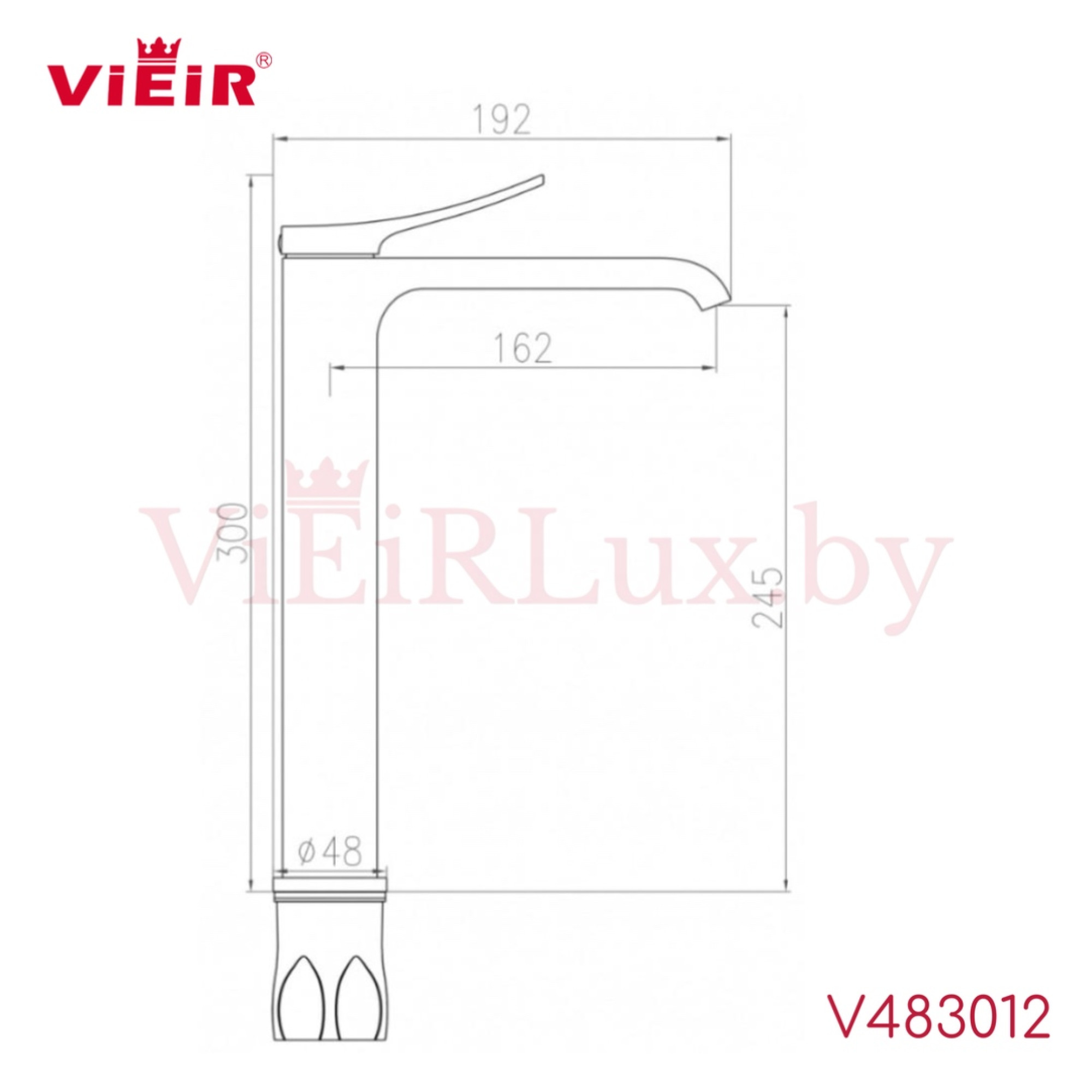 Смеситель Vieir V483012 - фото2