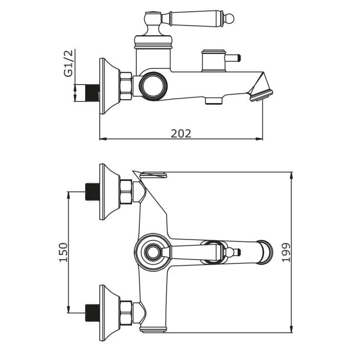 Смеситель Vieir V173531 - фото2